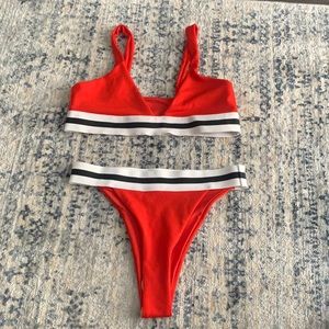 Red bikini